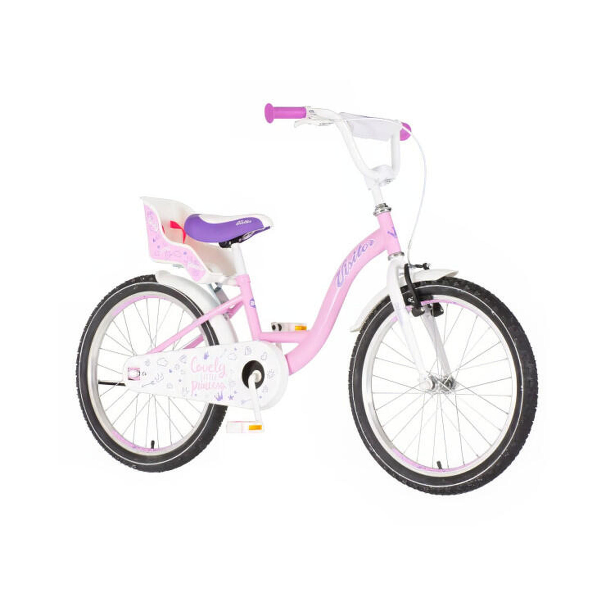 Explorer Lovely Princess 20 rózsaszín királylányos gyerek kerékpár