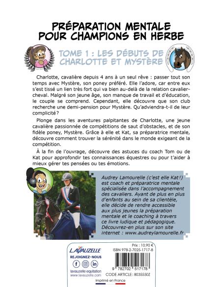 Préparation mentale pour champions en herbe - Les débuts de Charlotte et Mystère 2/2