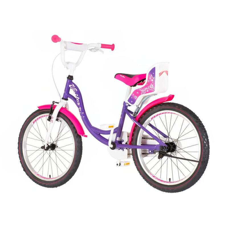 Explorer Princess 20 lila királylányos gyerek kerékpár