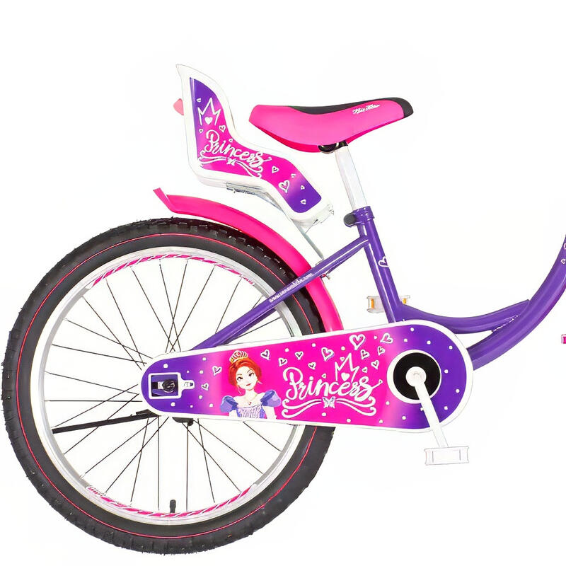 Explorer Princess 20 lila királylányos gyerek kerékpár