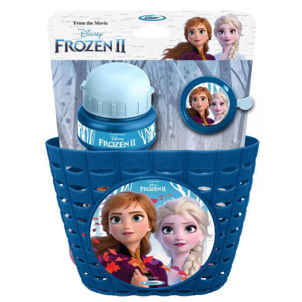 STAMP Disney Frozen II Kinderfietsaccessoires Blauw 3-delig