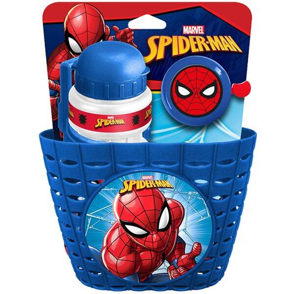 Marvel Spider-Man Accessoires de vélo pour enfants Bleu 3 pièces 2/5