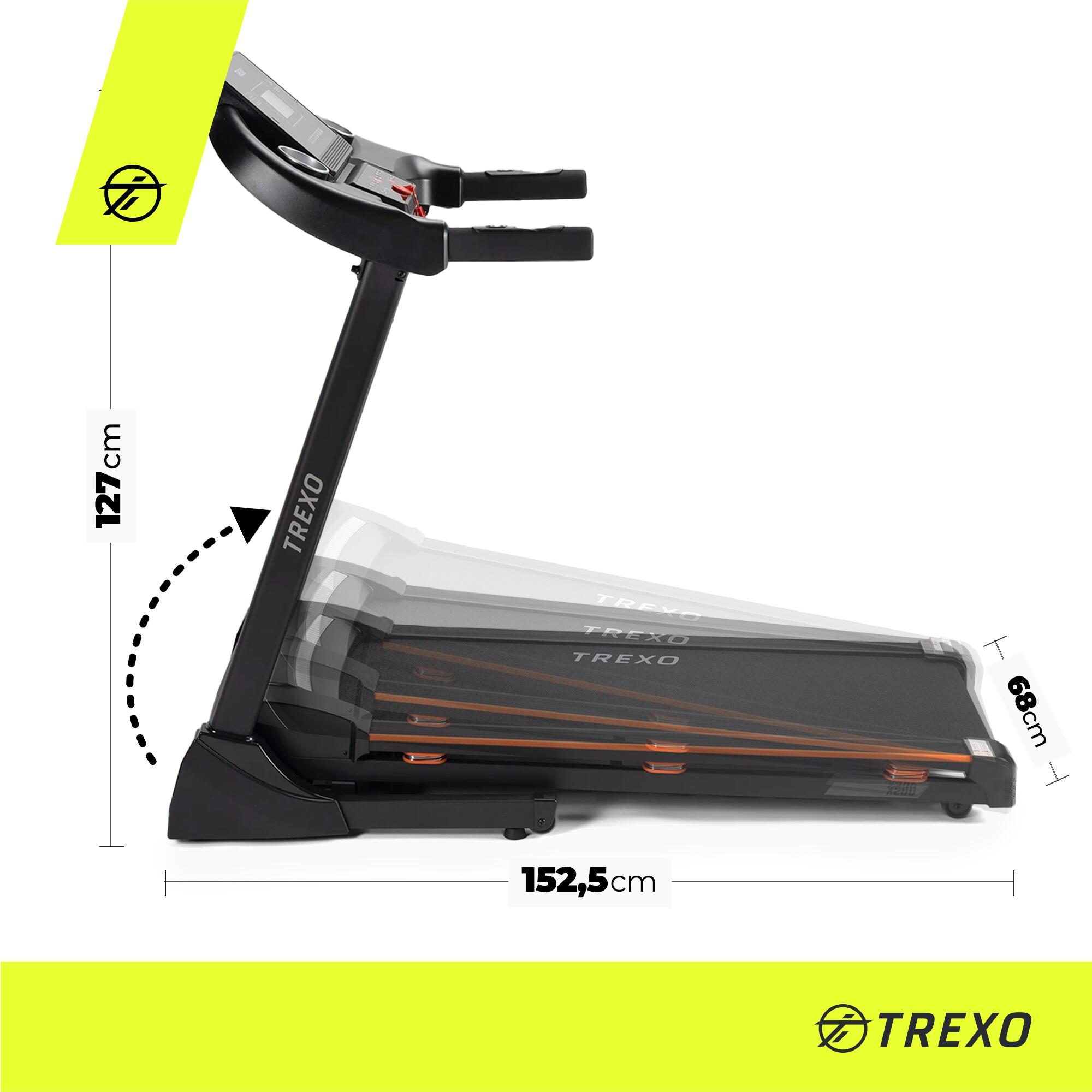 Bieżnia elektryczna TREXO X200 3/7