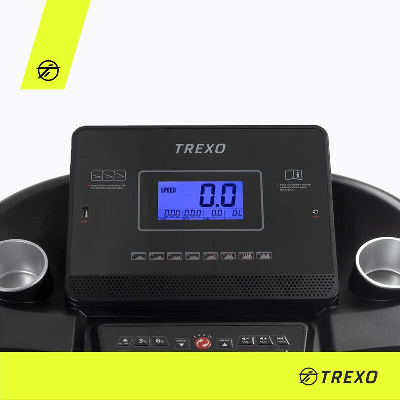 TREXO X200 elektromos futópad
