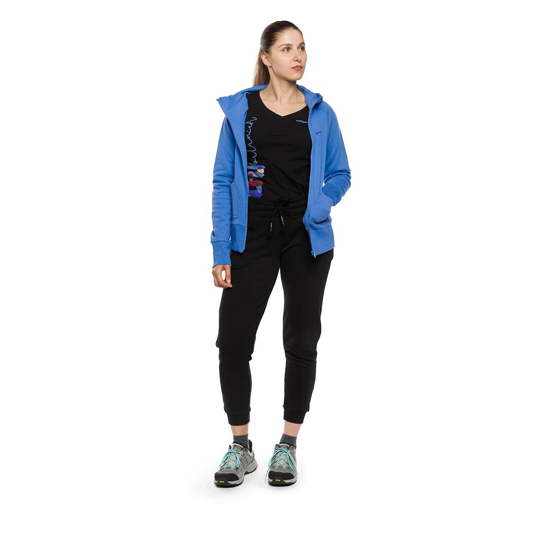 Sudadera con cremallera para Mujer Trangoworld Serenity Azul 6/7