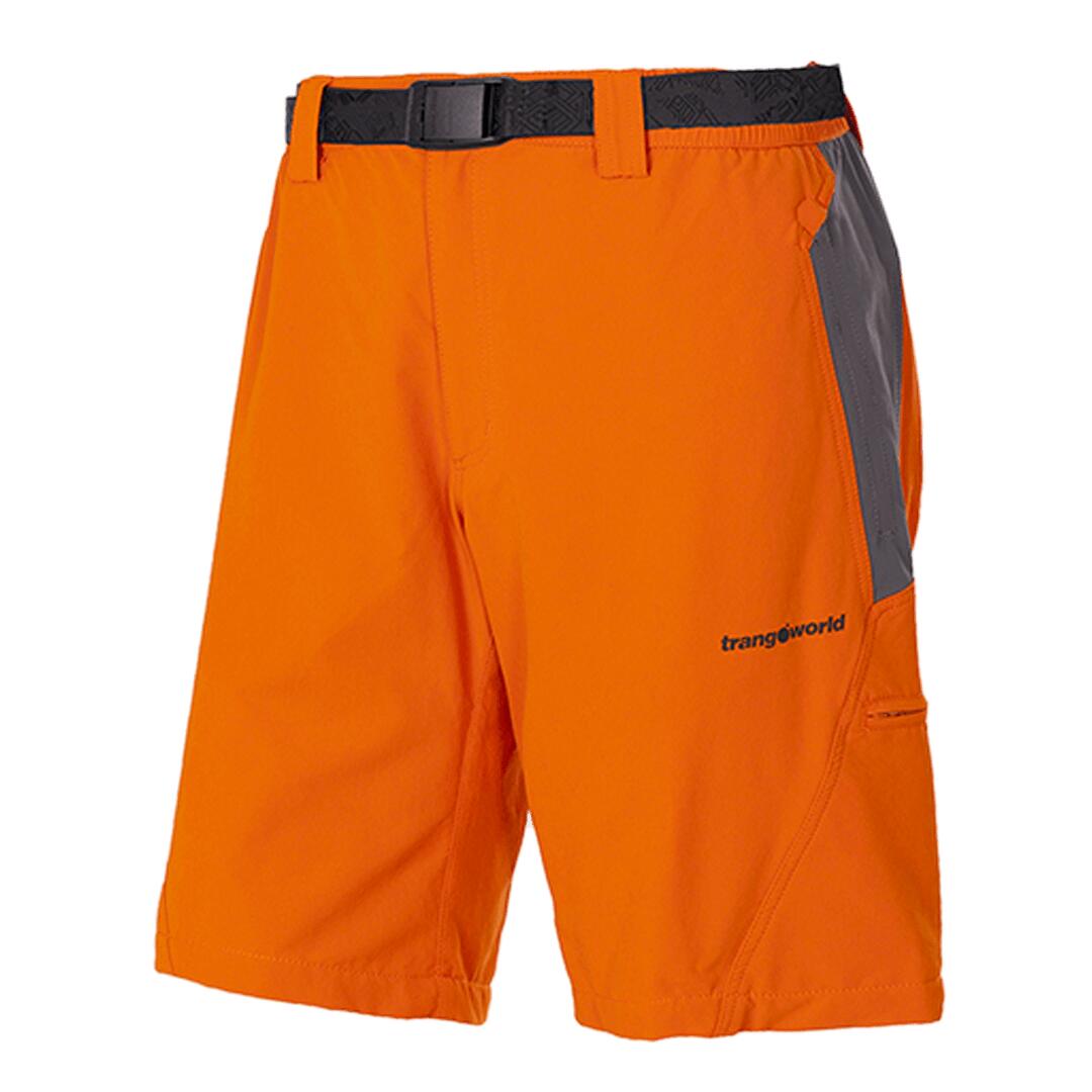 TRANGOWORLD Pantalones cortos para Hombre Trangoworld Koal th Naranja/Gris protección UV+30