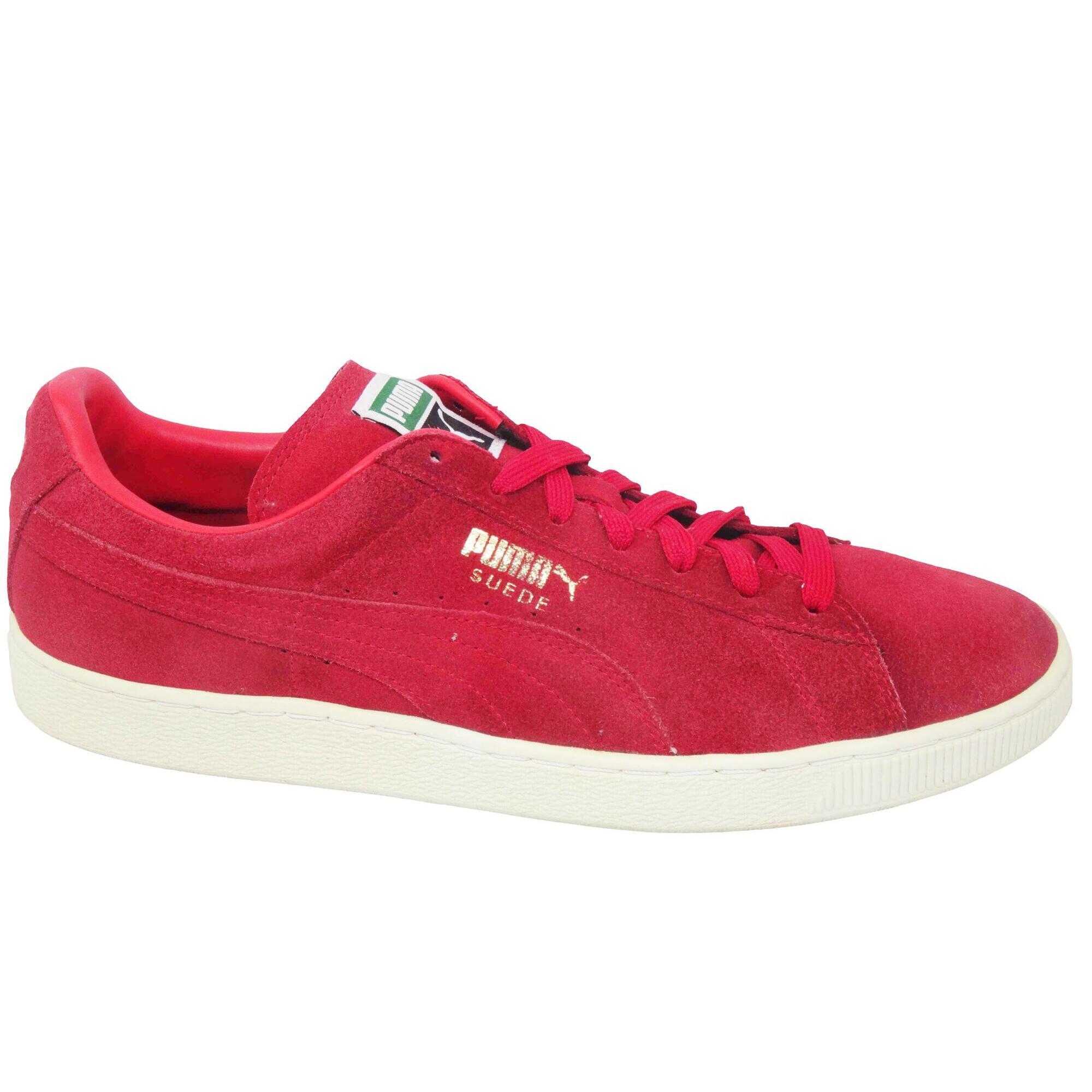Puma - Reconditionné Suede - Puma Très Bon État - Baskets - Rouge - 46 - Decathlon