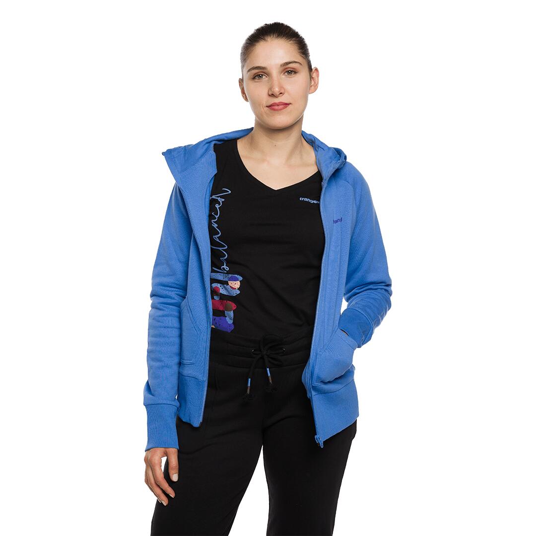 Sudadera con cremallera para Mujer Trangoworld Serenity Azul 7/7