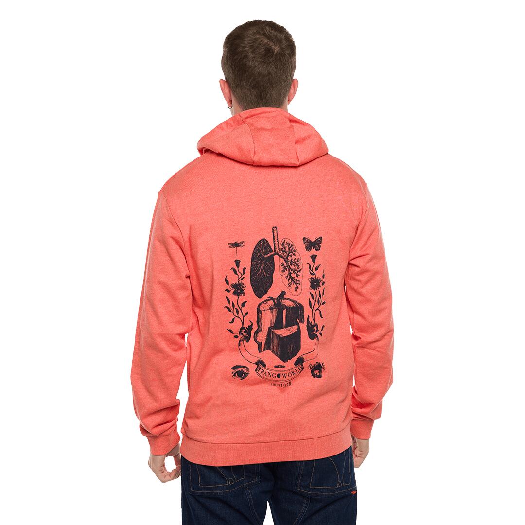 Sudadera para Hombre Trangoworld Fauna Naranja 6/7