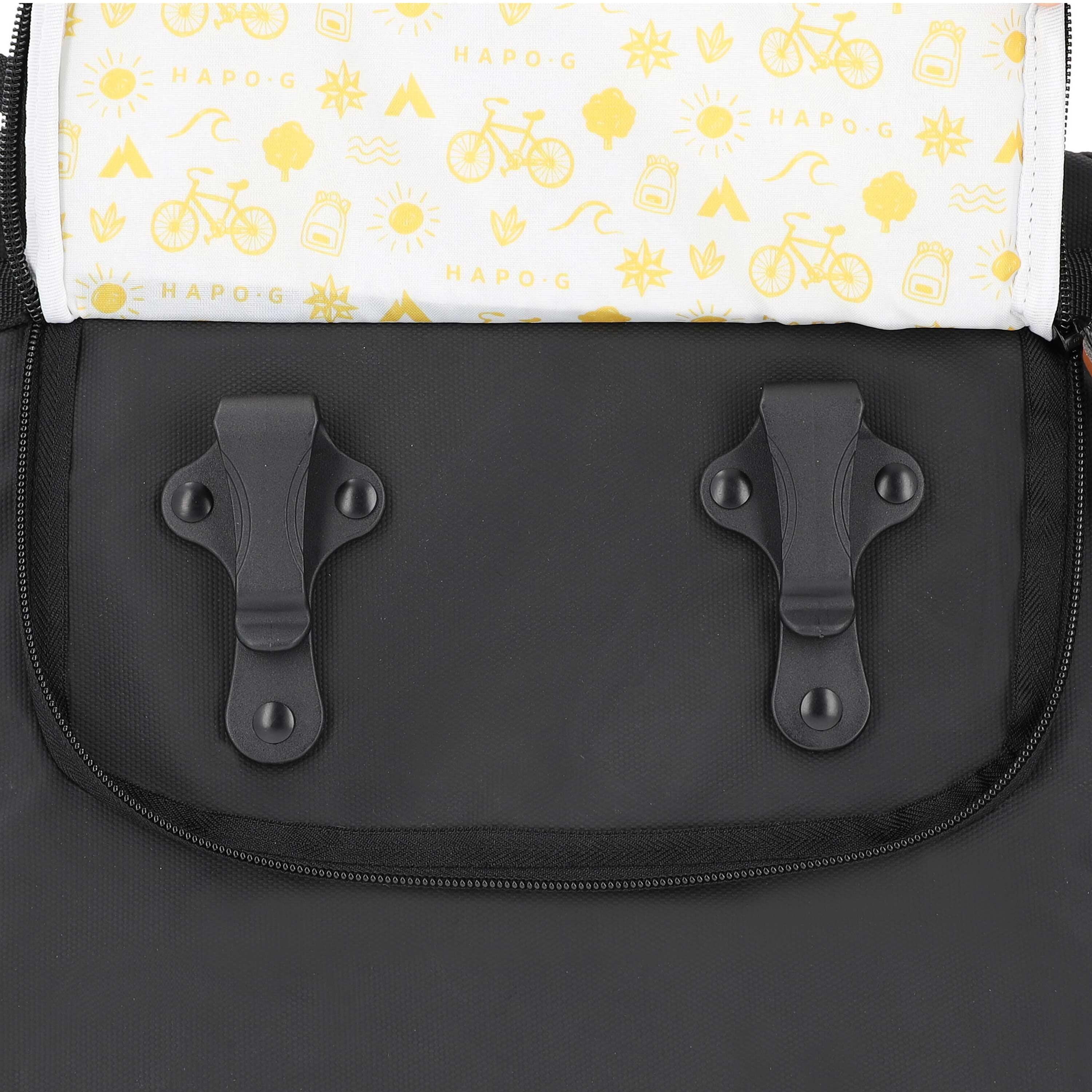 Sacoche arrière vélo 14L NOIR 7/7