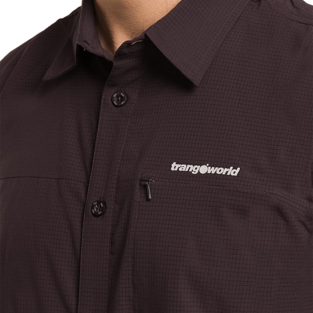 Camisa mangas cortas para Hombre Trangoworld Esera vn Gris 5/6