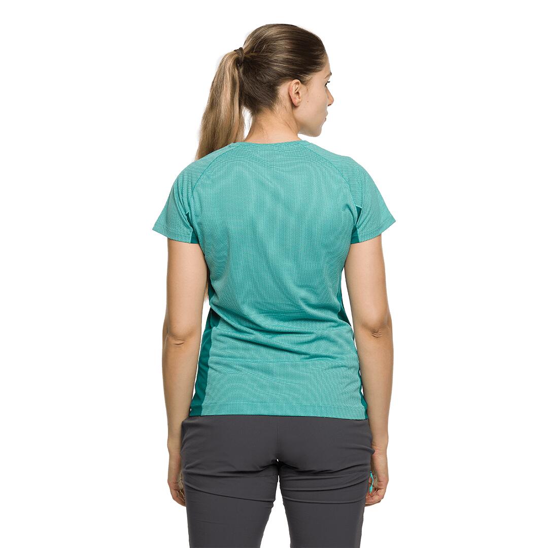 Camiseta para Mujer Trangoworld Leit Azul/Verde 3/6