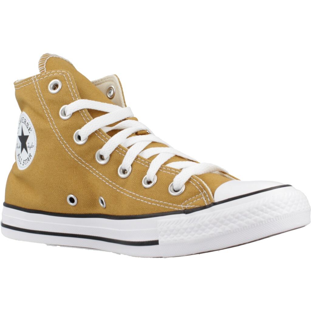 Baskets Converse Modèle Chuck Taylor All Star Hi Couleur Marron 5/5