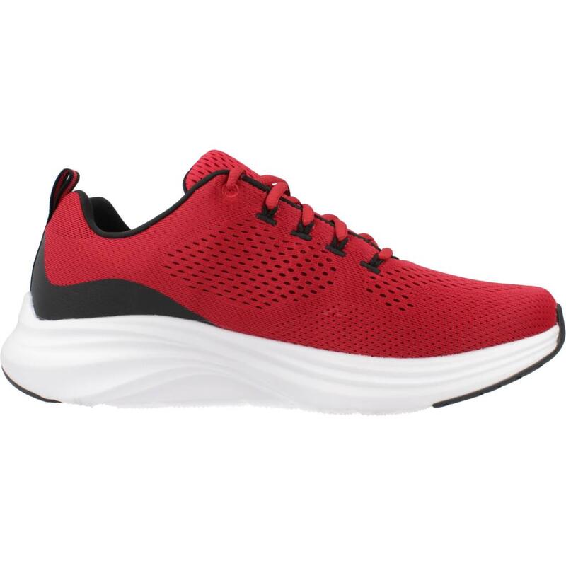 SKECHERS Heren VAPOR FOAM Sneakers Grijs / Rood / Zwart