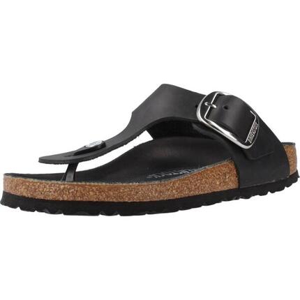 Sandalias Mujer Birkenstock Gizeh Big Buckle Oiled Le Negro