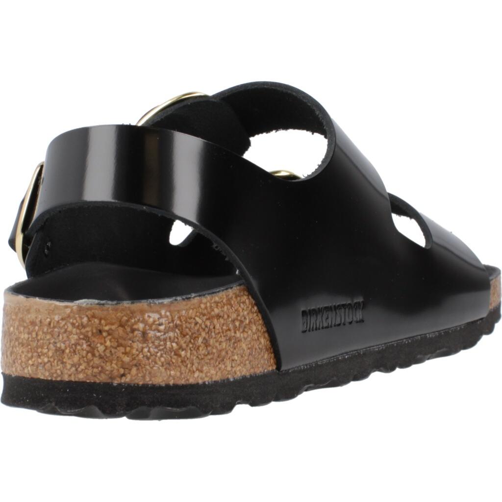 Sandales Femme Birkenstock Milano Big Buckle Noir 3/5
