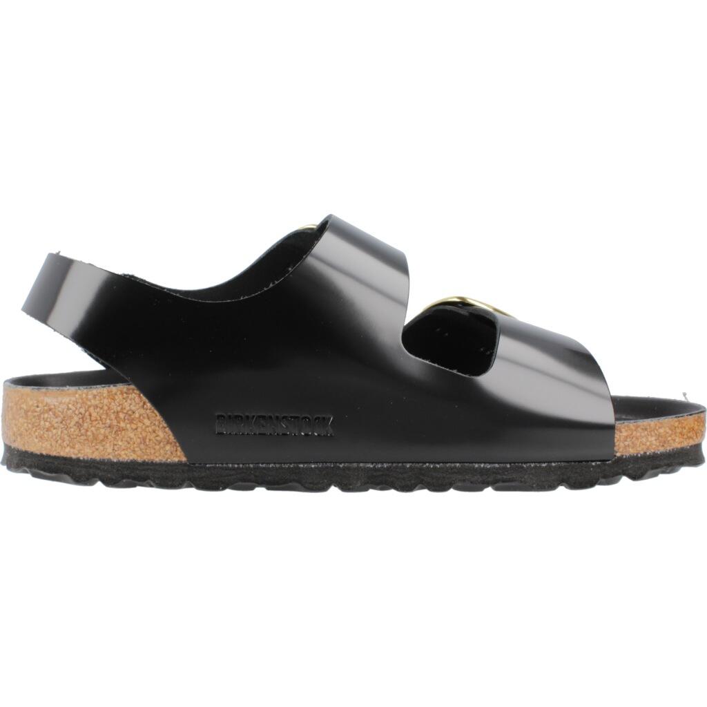 Sandales Femme Birkenstock Milano Big Buckle Noir 4/5