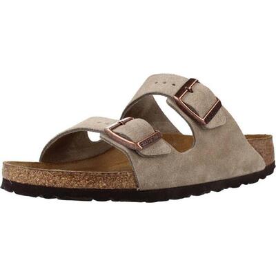 Sandalias Mujer Birkenstock Arizona Beis