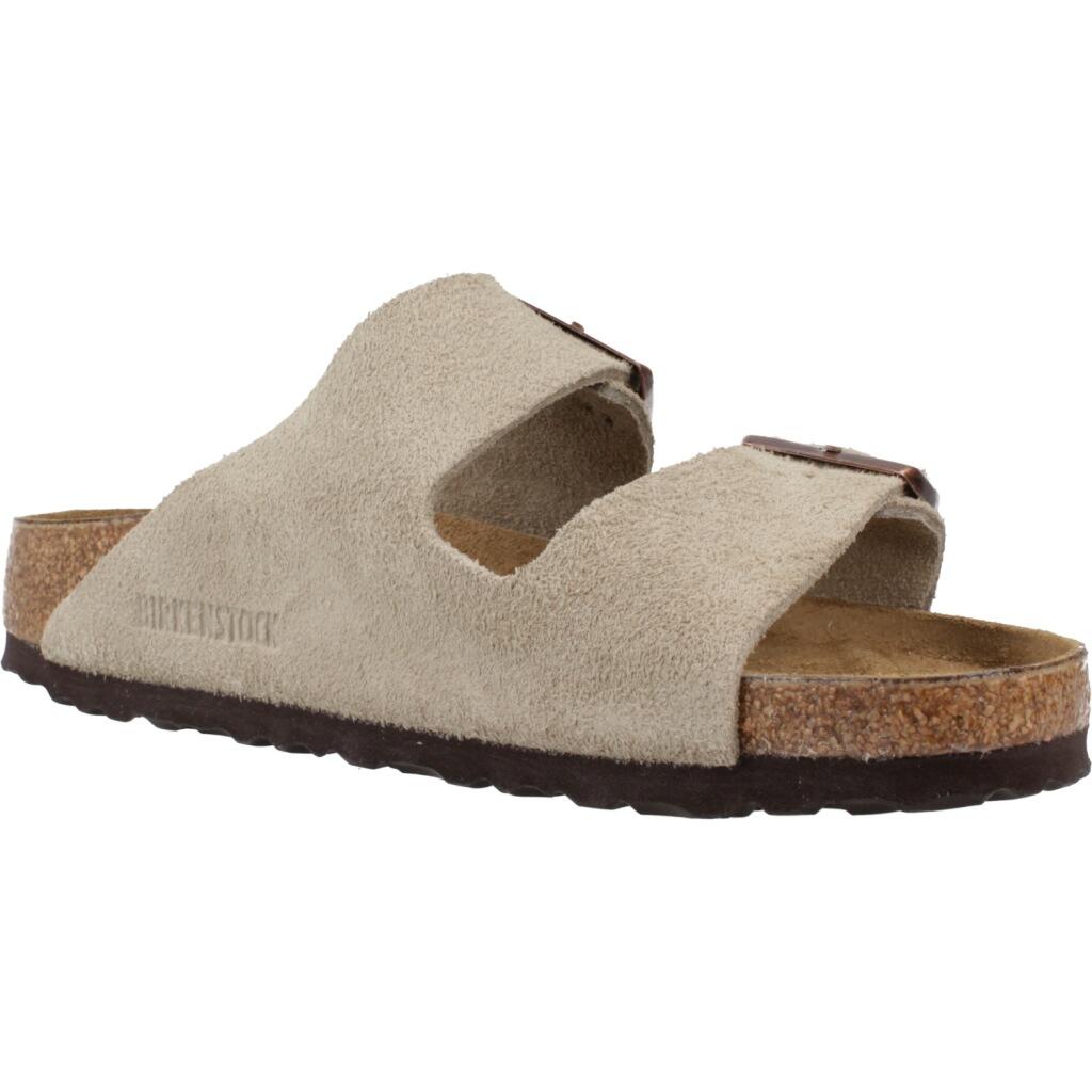 BIRKENSTOCK - Arizona slippers taupe 5/7