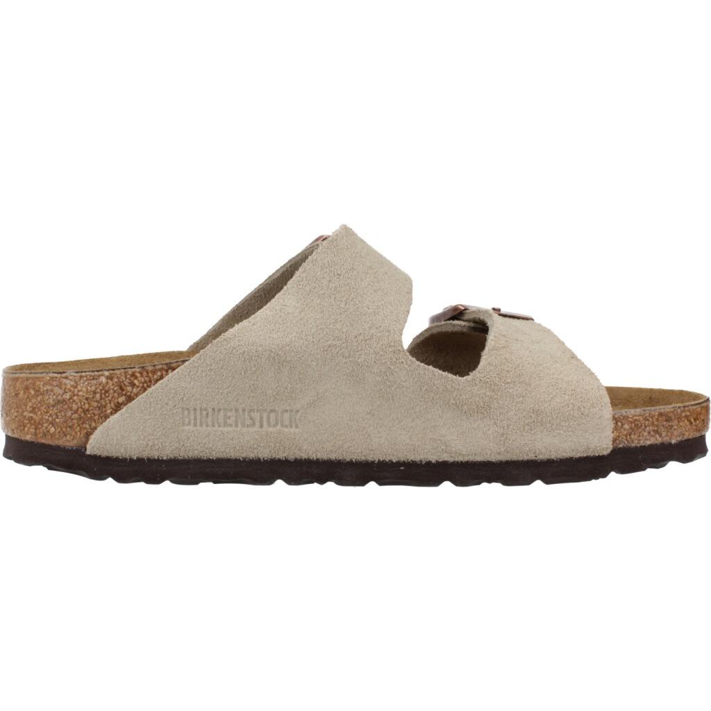 BIRKENSTOCK - Arizona slippers taupe 4/7