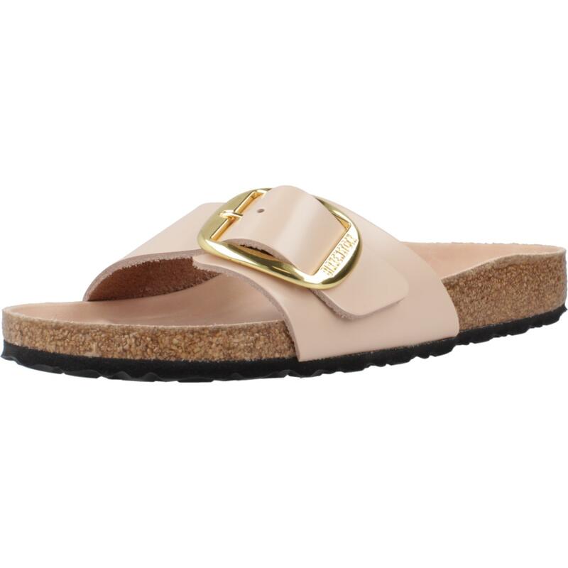 Sandalias Mujer Birkenstock Madrid Big Buckle Natural Nude