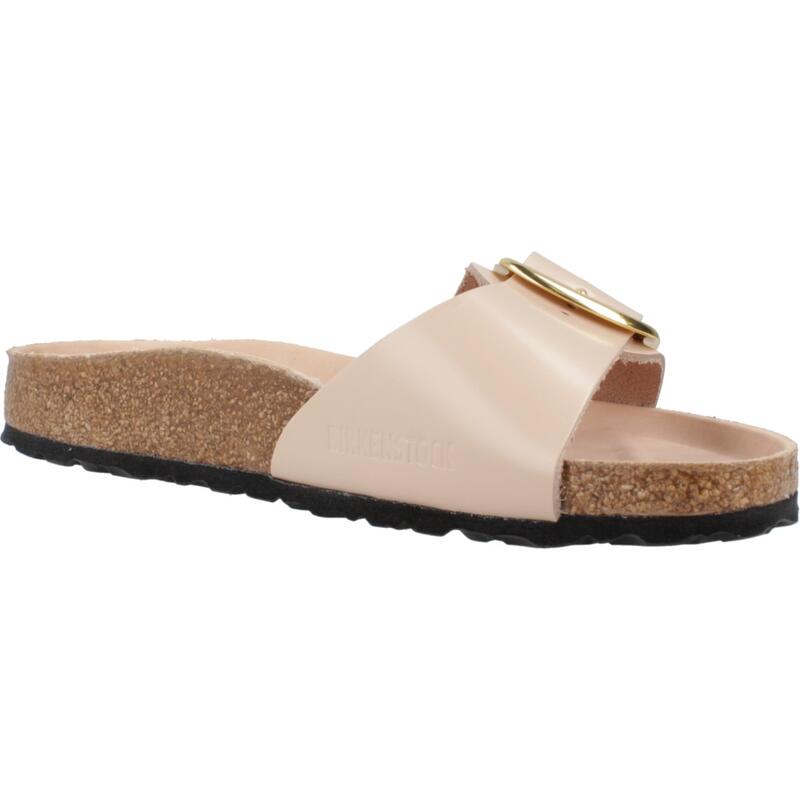 Sandalias Mujer Birkenstock Madrid Big Buckle Natural Nude