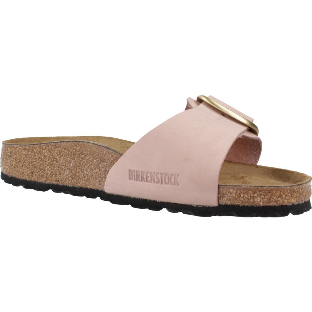 Sandalias Mujer Birkenstock Madrid Big Buckle Nubuck Nude 5/5