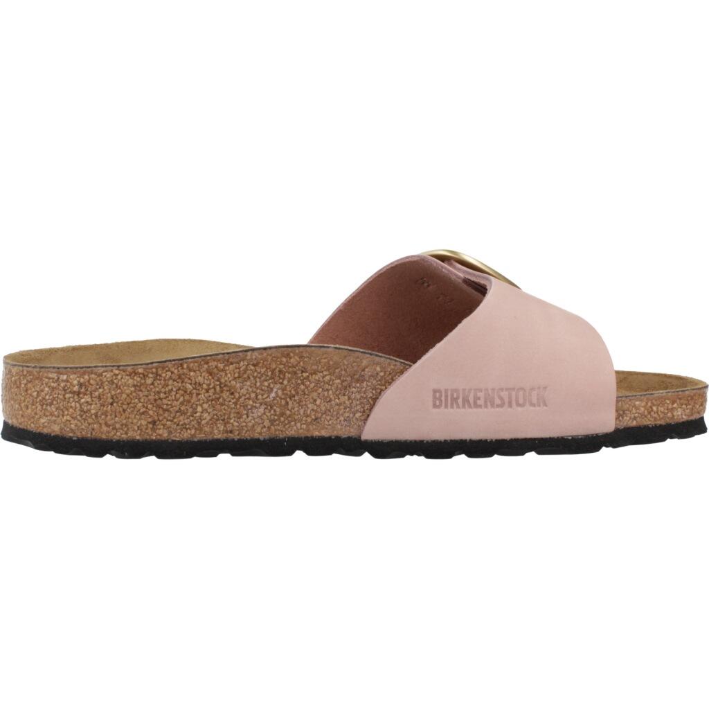 Sandalias Mujer Birkenstock Madrid Big Buckle Nubuck Nude 4/5