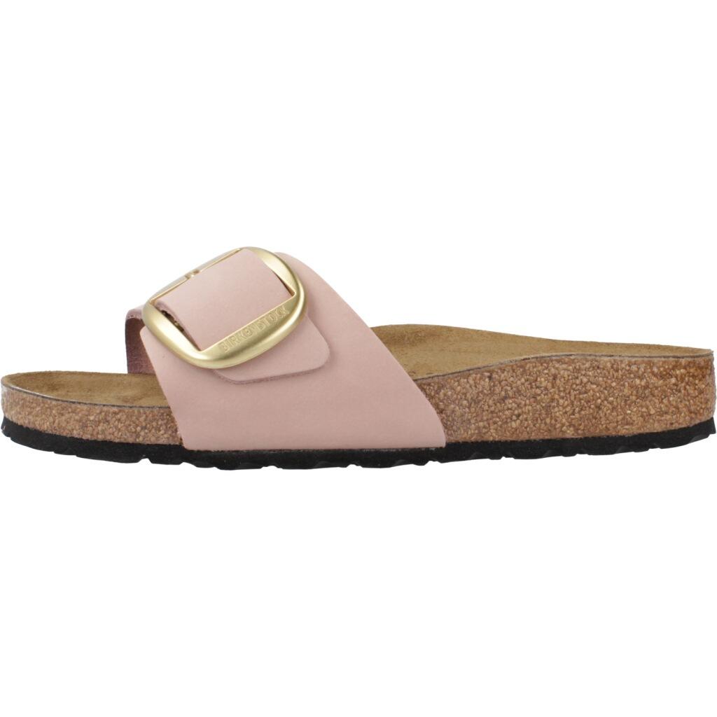 Sandalias Mujer Birkenstock Madrid Big Buckle Nubuck Nude 2/5