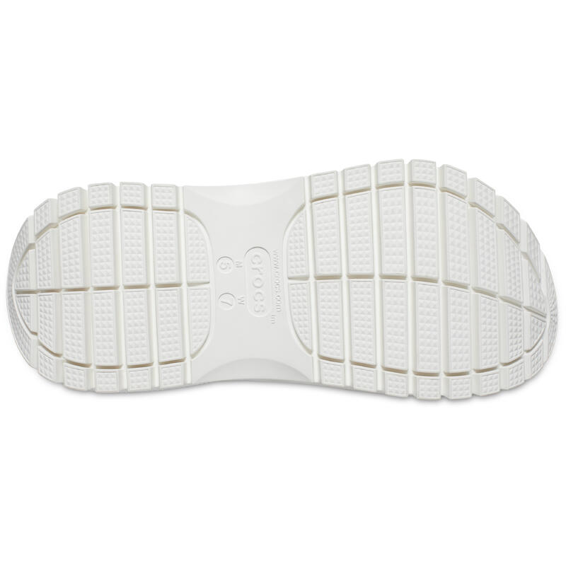 Pantofi Sport Crocs Model Classic Mega Crush Clog Culoare Alb
