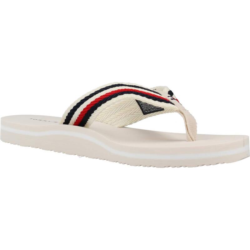 Chanclas Mujer Tommy Hilfiger Essential Beis