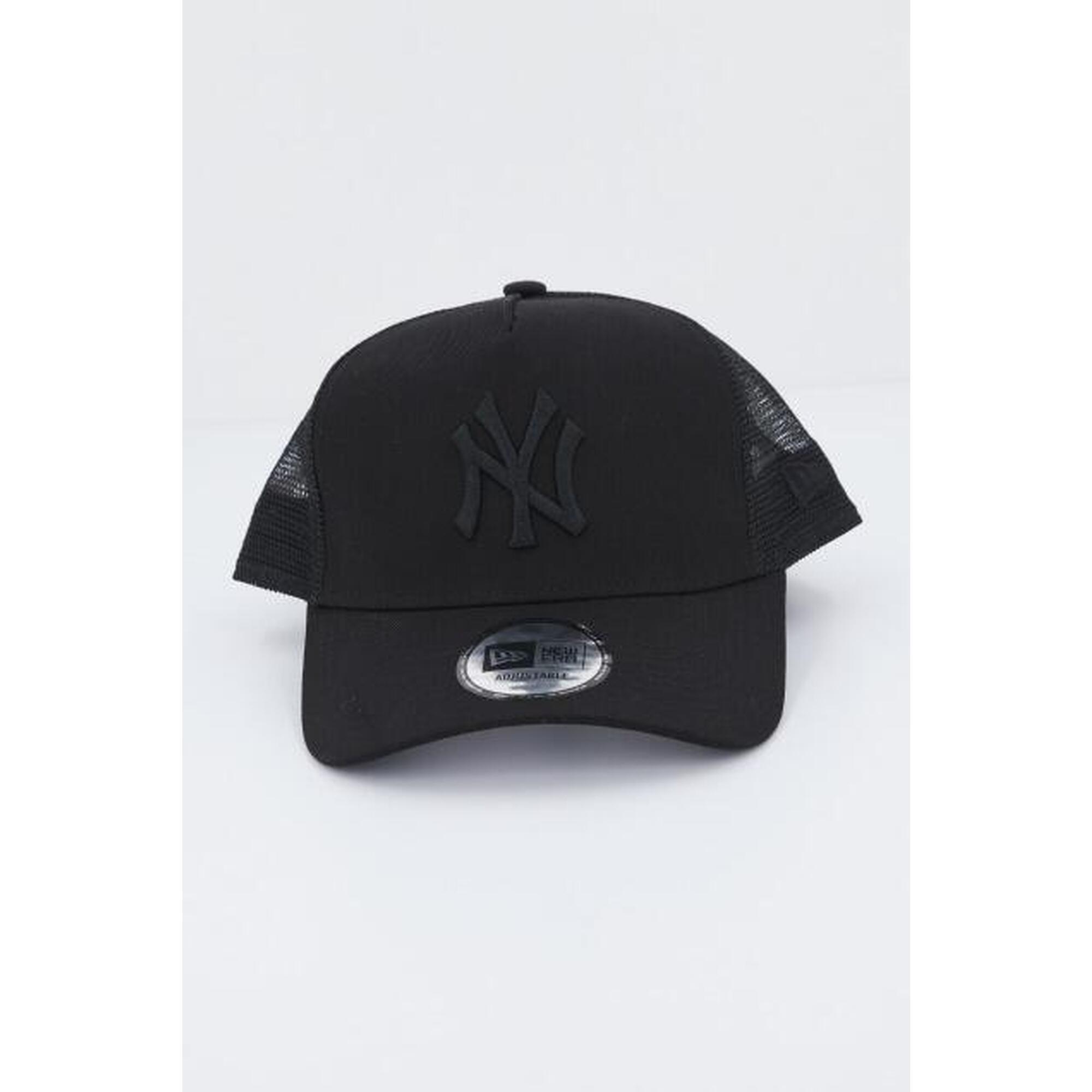 Férfi baseball sapka, New Era Clean Trucker New York Yankees MLB Cap, fekete