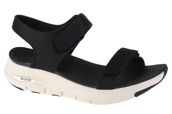 Sandalias Mujer Skechers Arch Fit Touristy Negro