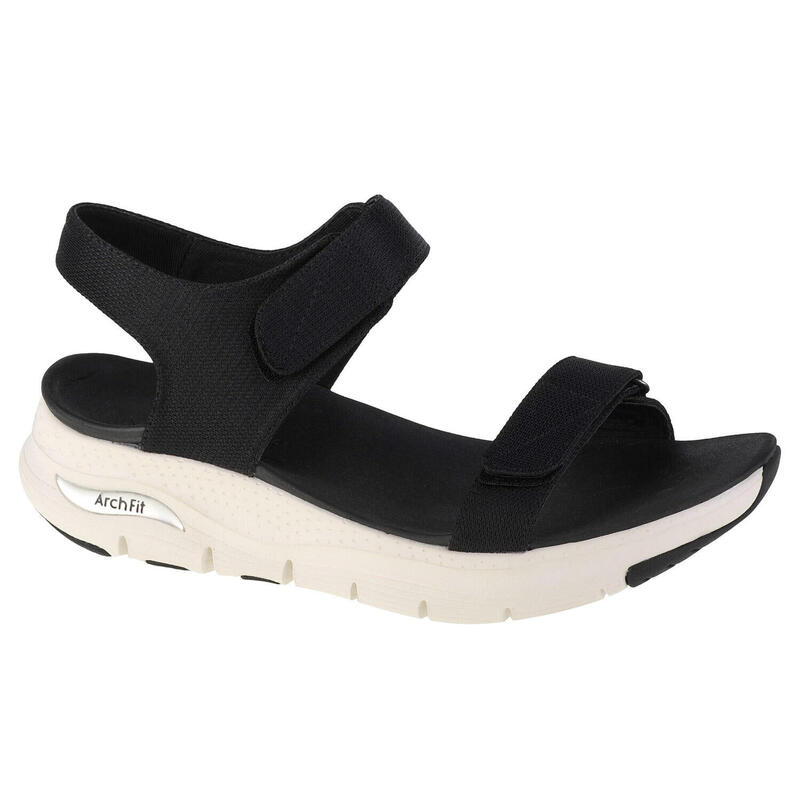 Sandalias Mujer Skechers Arch Fit Touristy Negro