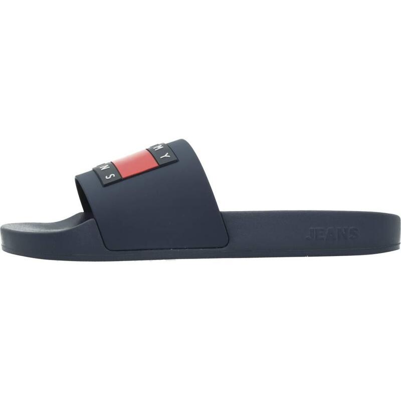 Chanclas Mujer Tommy Jeans Flag Pool Sld Ess Azul