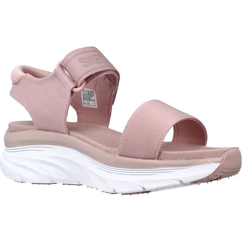 Sandalias de mujer Skechers D'Lux Walker- New Block. Blush