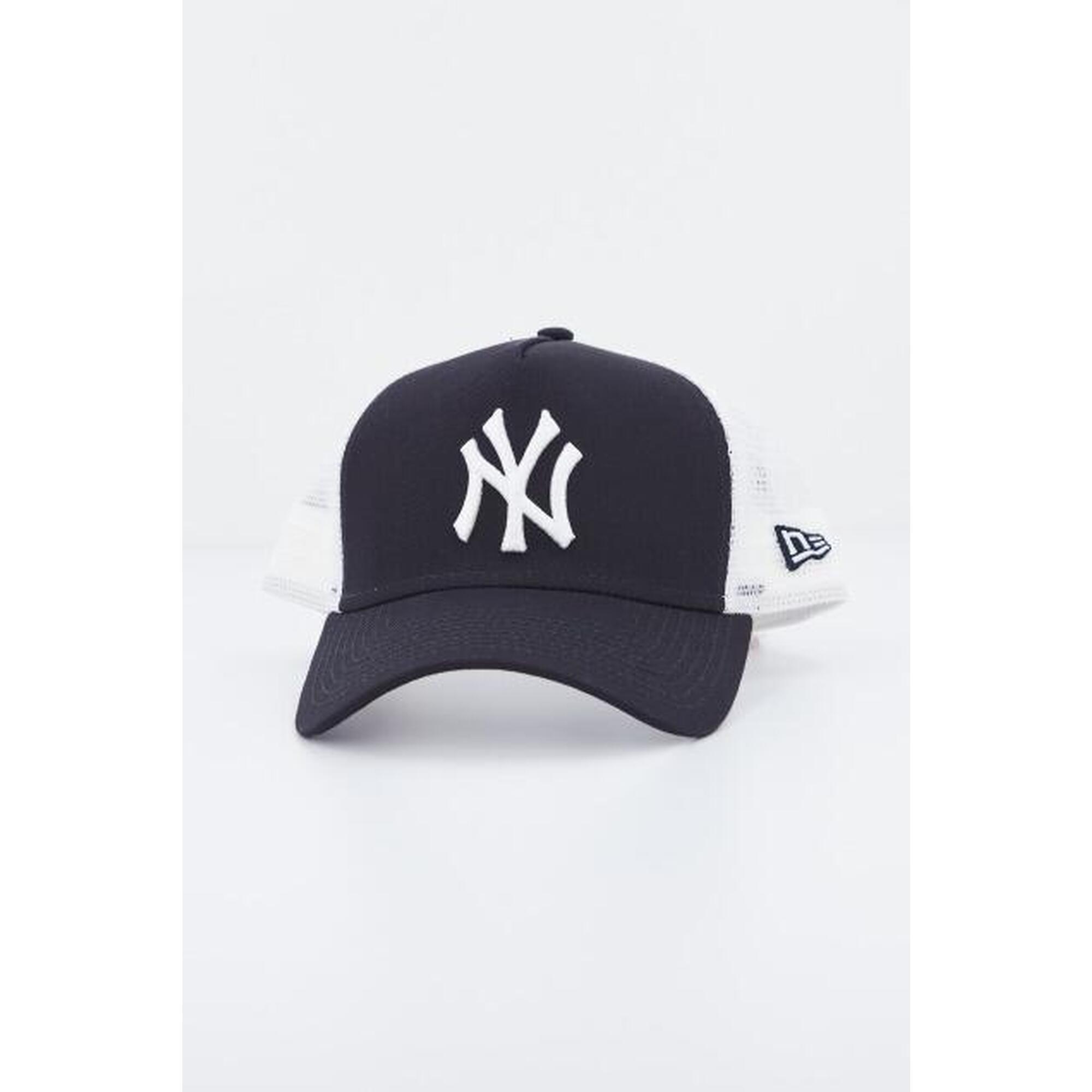 Boné de camionista limpo New Era New York Yankees
