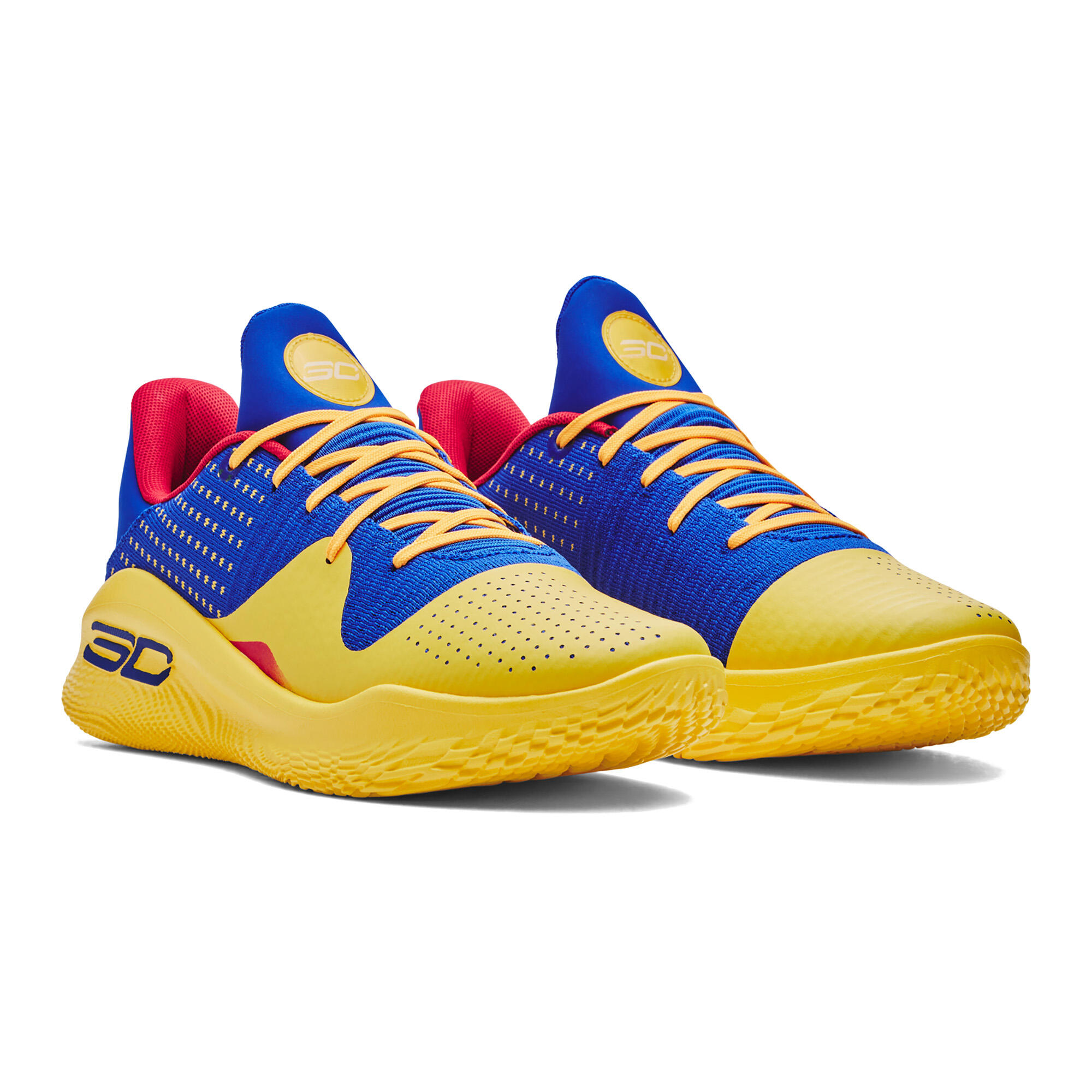 Under Armour - Chaussures De Basket Under Armour Curry 4 Low Flotro - Chaussures De Sport - Bleu - 44,5 - Decathlon