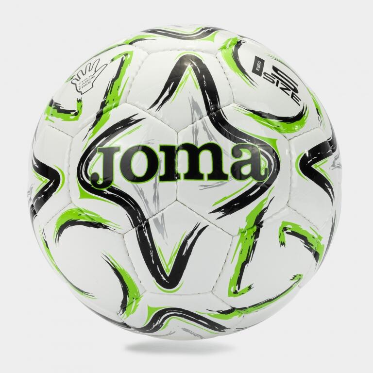 Minge fotbal Joma Egeo II, negru/verde fluo, 5