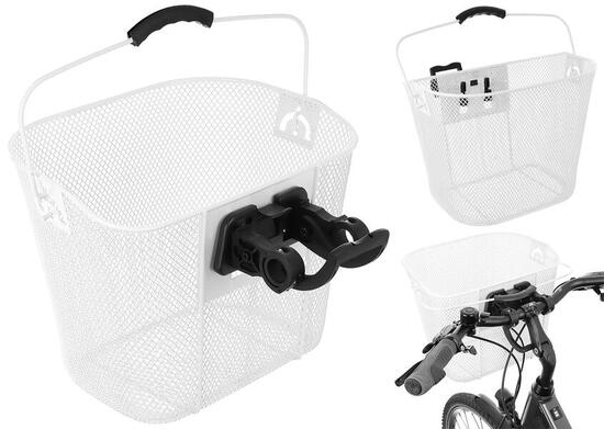 Koszyk rowerowy Enero przedni, mocowany na click