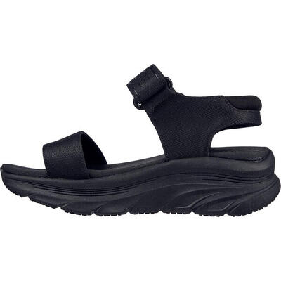 Sandalias Mujer Skechers Dlux Walker New Block Negro