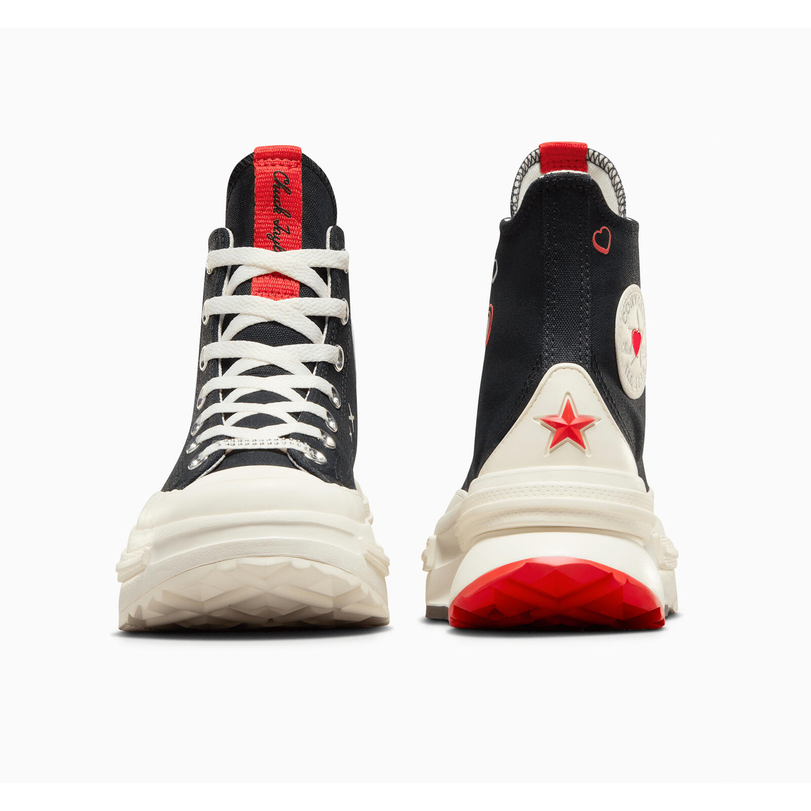 Baskets Converse Run Star Legacy Cx Platform Y2k Heart, Noir, Femmes 3/7