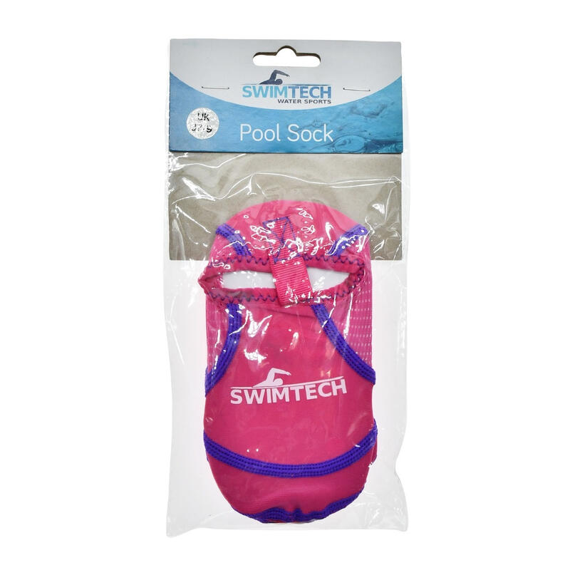 SwimTech Chaussettes de natation enfant rose