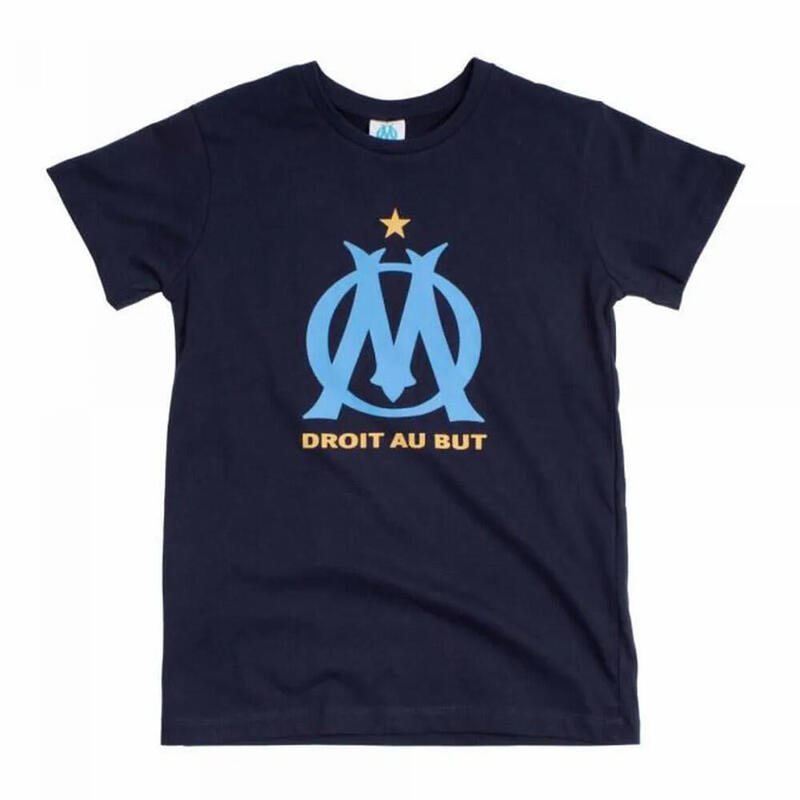 T-shirt Marine Garçon Olympique de Marseille