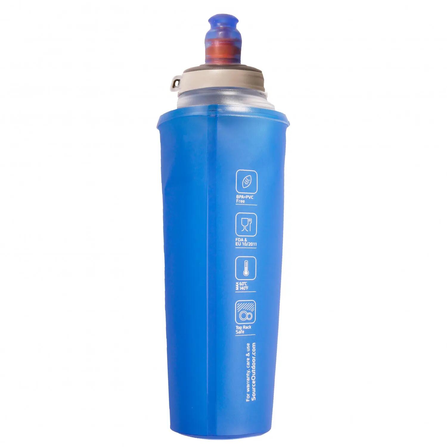 Składana butelka Source Jet Foldable Bottle 0,5L - blue 2/4