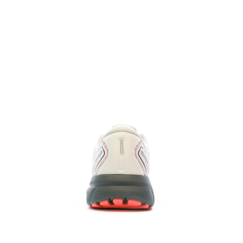 Chaussures de running Blanches/Rouges Mixte Brooks Ghost 14