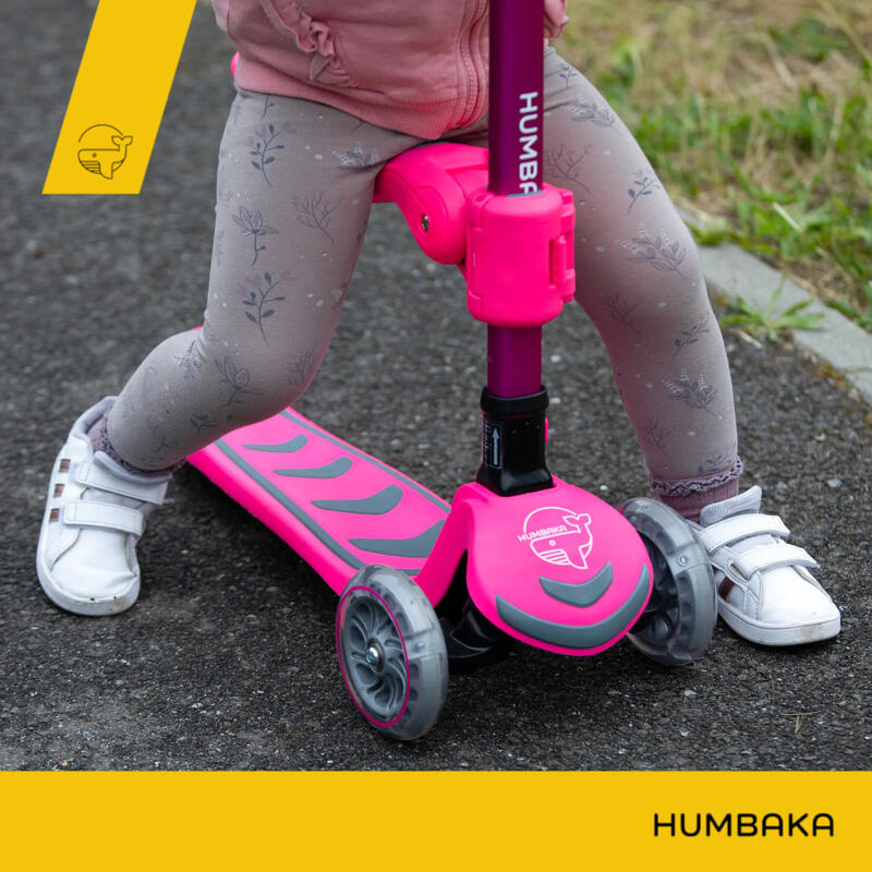 HUMBAKA Mini Y driewielige kinderscooter