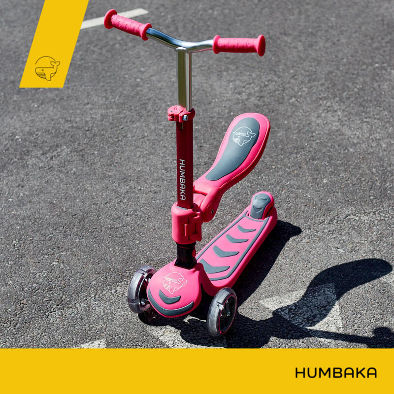 HUMBAKA Mini Y driewielige kinderscooter