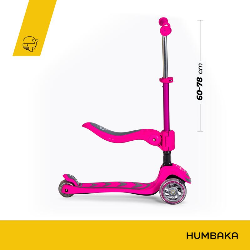 HUMBAKA Mini Y driewielige kinderscooter