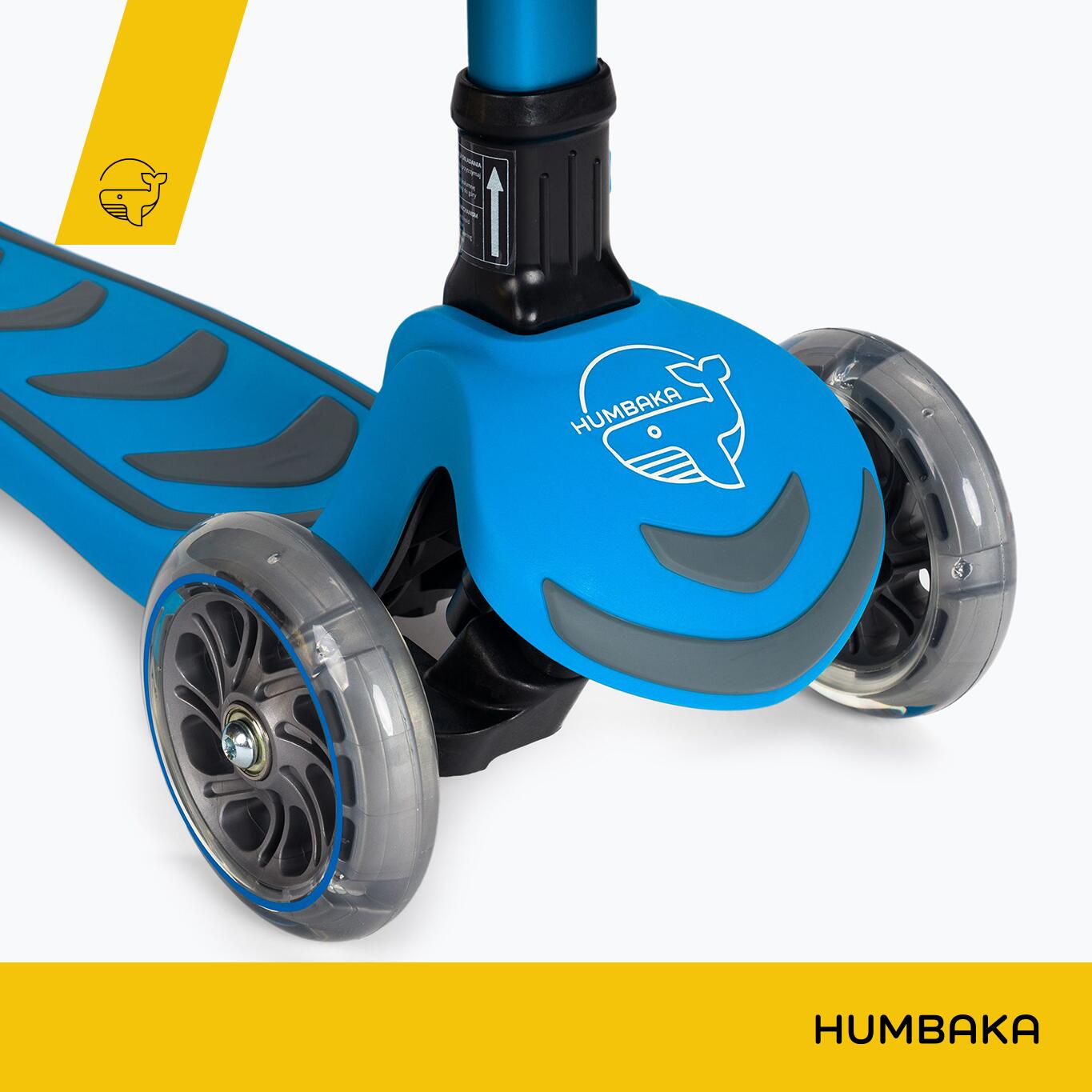 Driewielige kinderscooter HUMBAKA Mini T 3/7